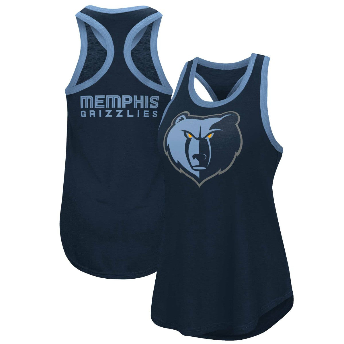 Memphis Grizzlies G-III 4Her by Carl Banks Women's Showdown Scoop-Neck Racerback Tank Top