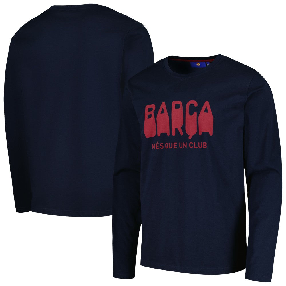 Barcelona Heavy Long Sleeve T-Shirt