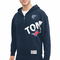 Memphis Grizzlies Tommy Jeans Bernard Half-Zip Hoodie