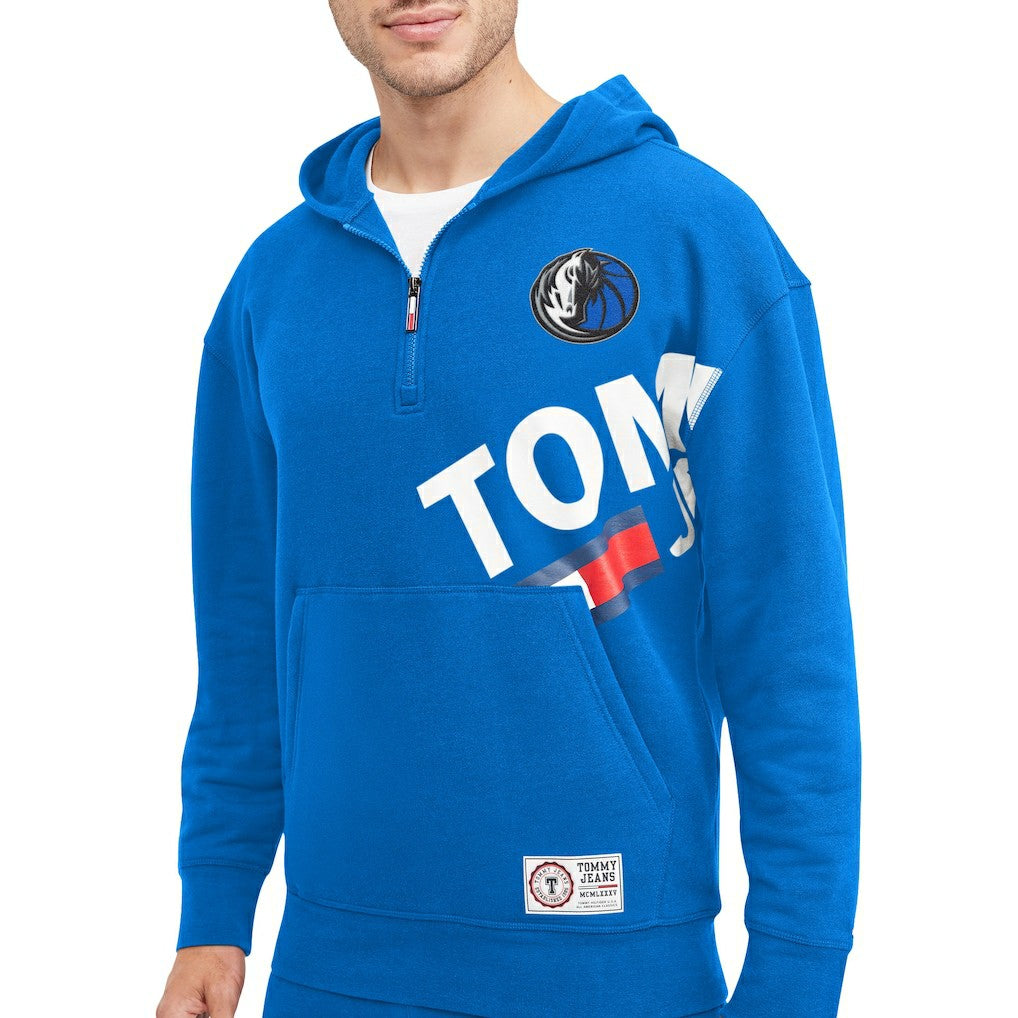 Dallas Mavericks Tommy Jeans Bernard Half-Zip Hoodie sale