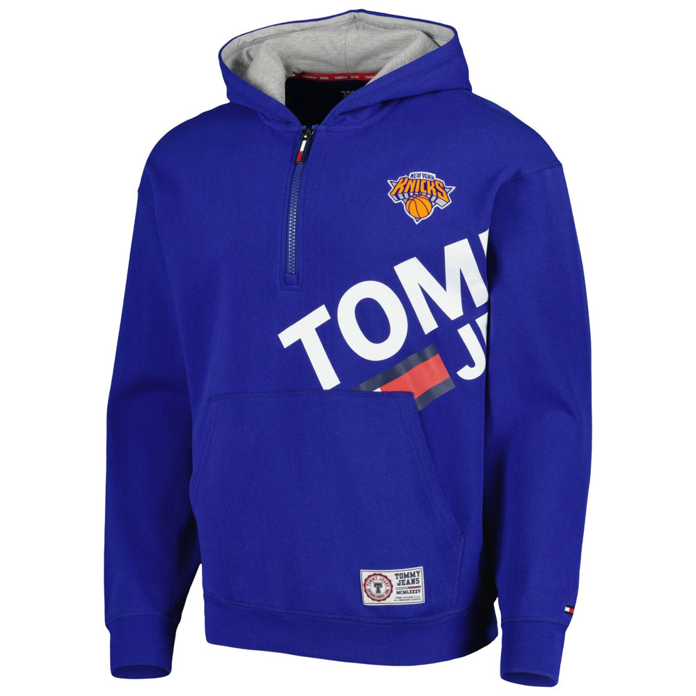 New York Knicks Tommy Jeans Bernard Half-Zip Hoodie