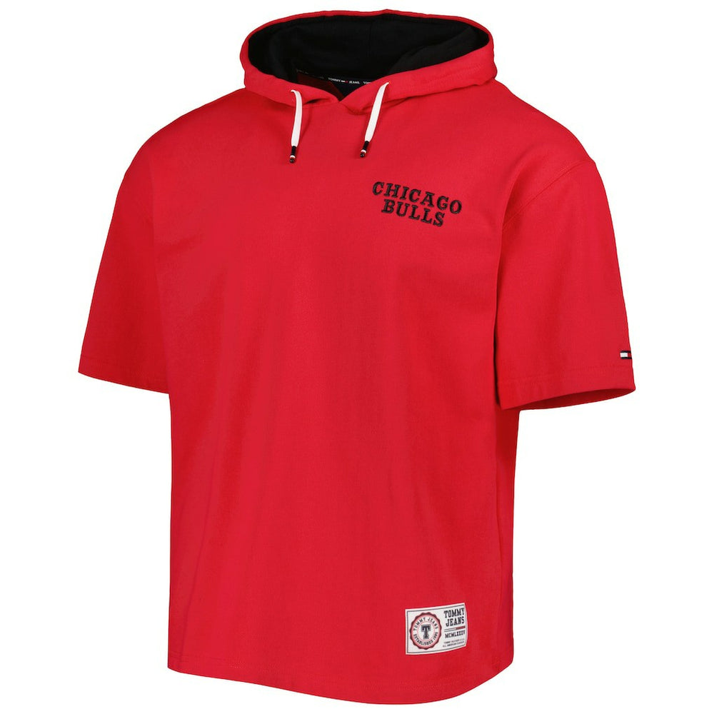 Chicago Bulls Tommy Jeans Matthew 2-In-1 T-Shirt & Hoodie Combo Set