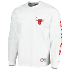 Chicago Bulls Tommy Jeans Matthew 2-In-1 T-Shirt & Hoodie Combo Set