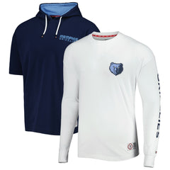 Memphis Grizzlies Tommy Jeans Matthew 2-In-1 T-Shirt & Hoodie Combo Set