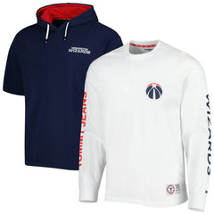 Washington Wizards Tommy Jeans Matthew 2-In-1 T-Shirt & Hoodie Combo Set