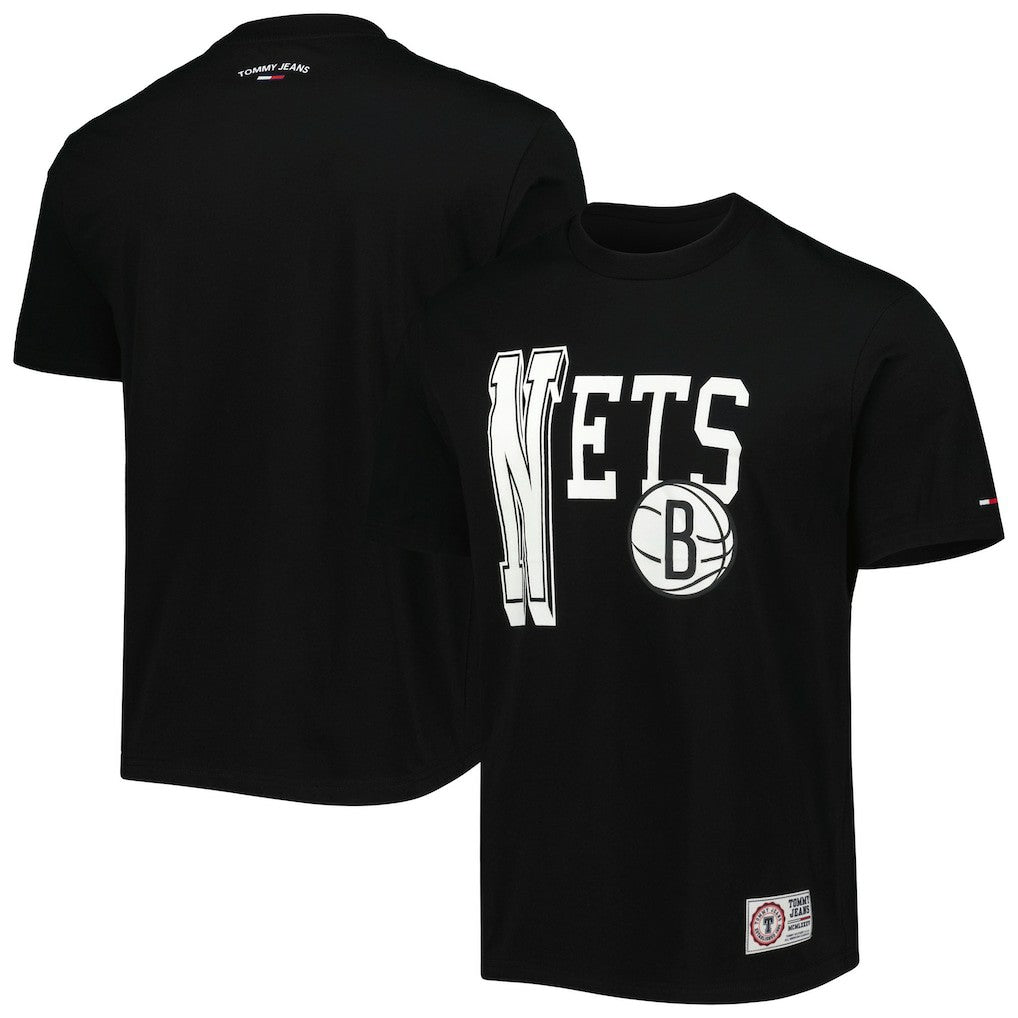 Brooklyn Nets Tommy Jeans Mel Varsity T-Shirt