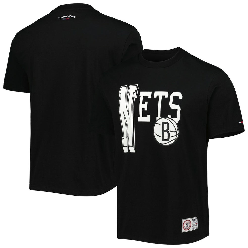 Brooklyn Nets Tommy Jeans Mel Varsity T-Shirt