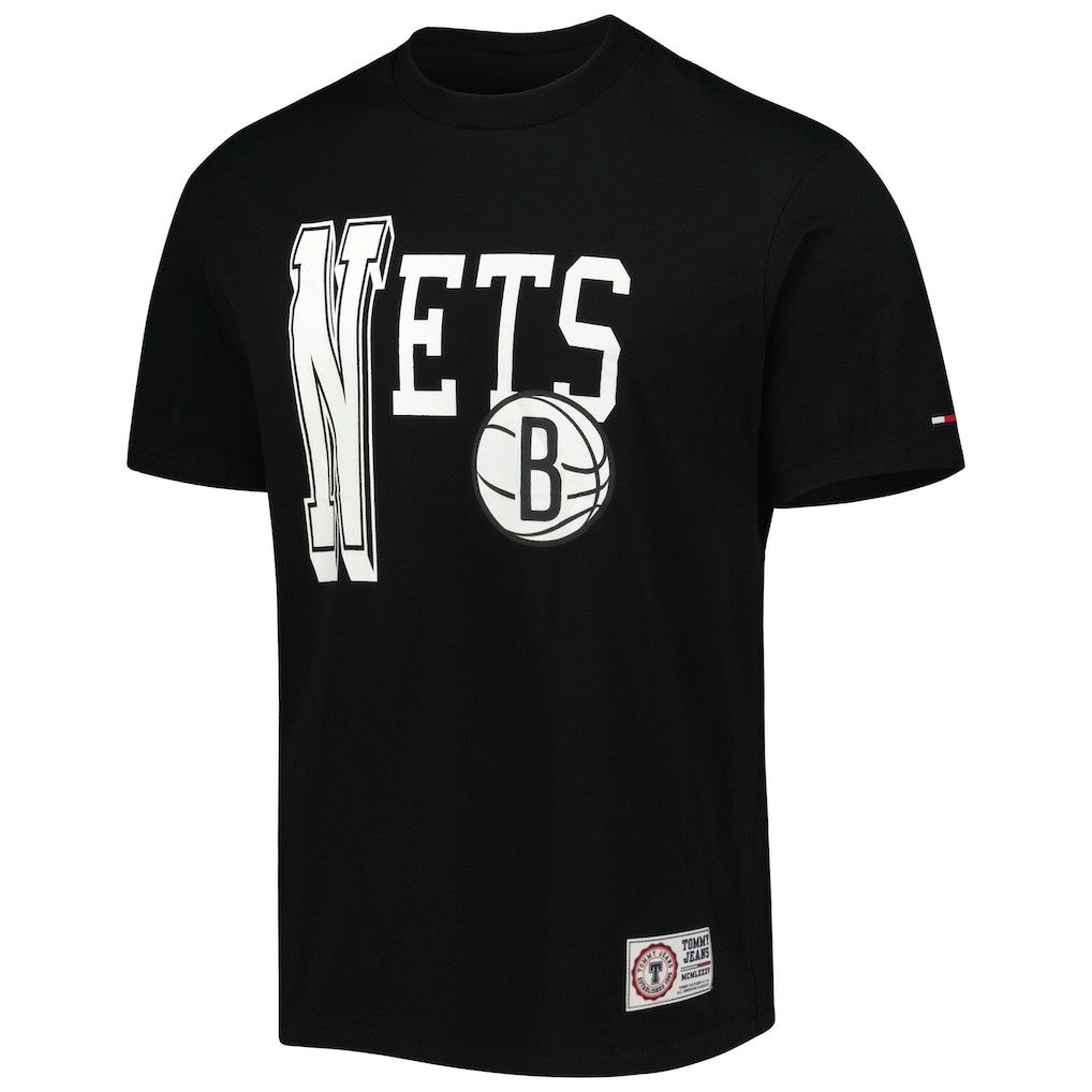 Brooklyn Nets Tommy Jeans Mel Varsity T-Shirt