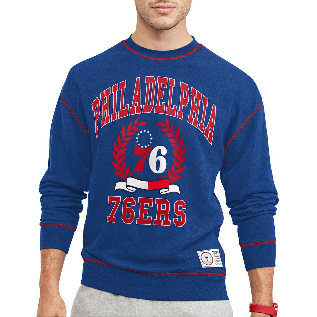 Philadelphia 76ers Tommy Jeans Peter French Terry Pullover Sweatshirt