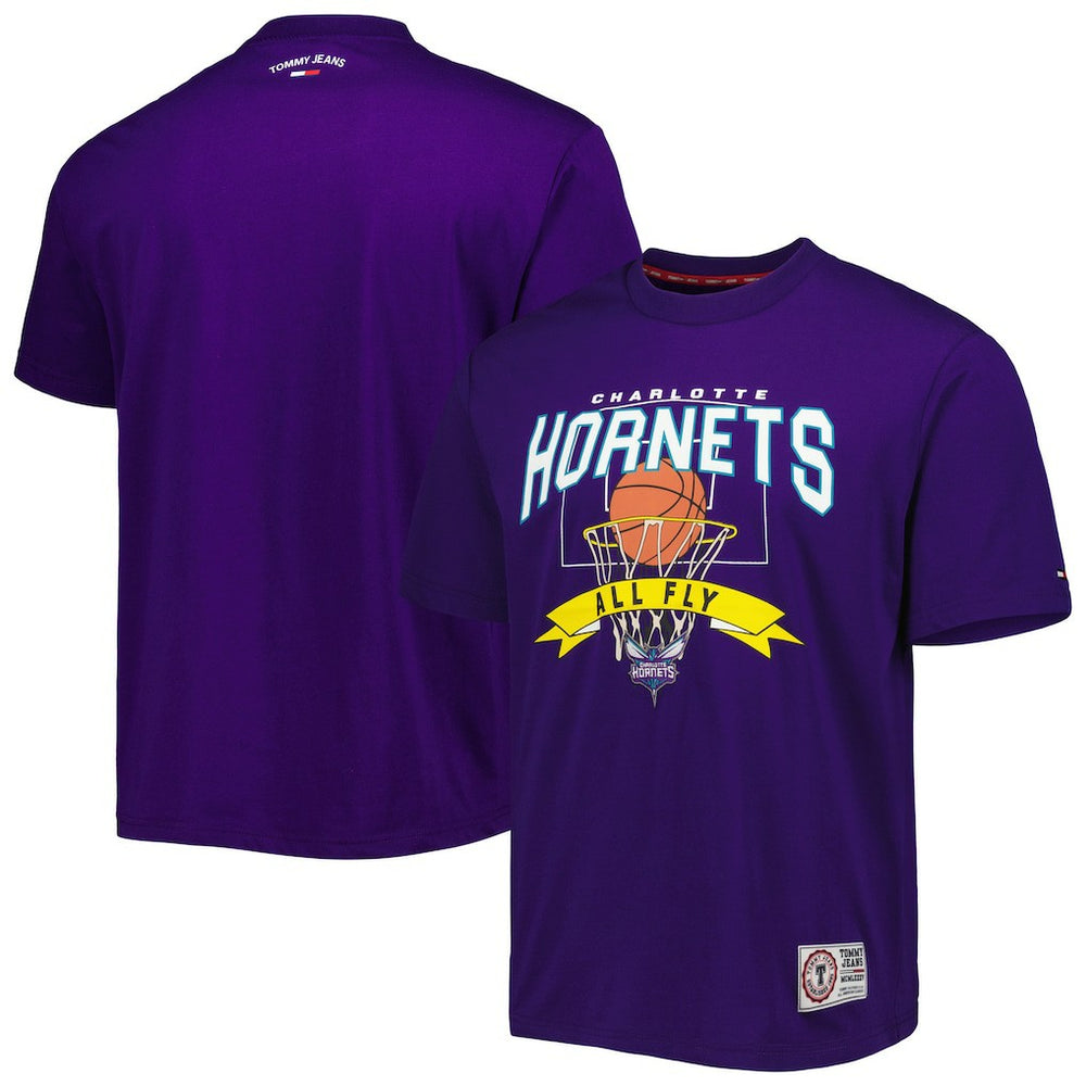 Charlotte Hornets Tommy Jeans Tim Backboard T-Shirt