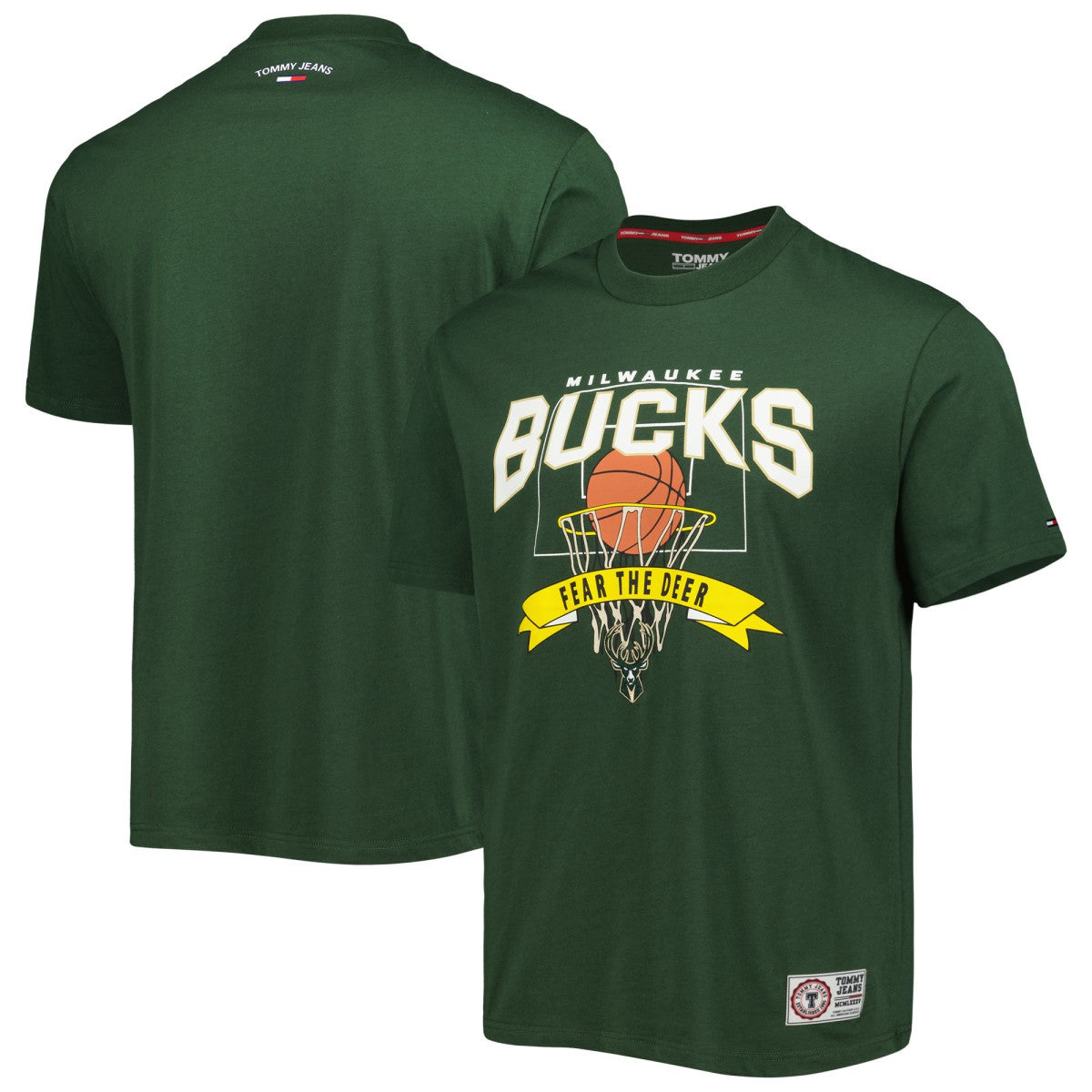 Milwaukee Bucks Tommy Jeans Tim Backboard T-Shirt