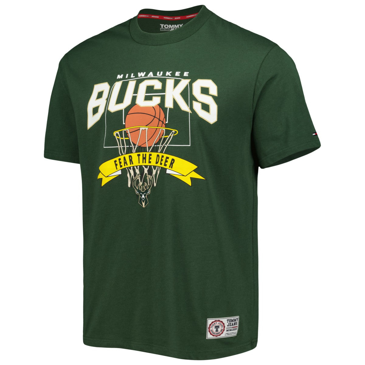 Milwaukee Bucks Tommy Jeans Tim Backboard T-Shirt