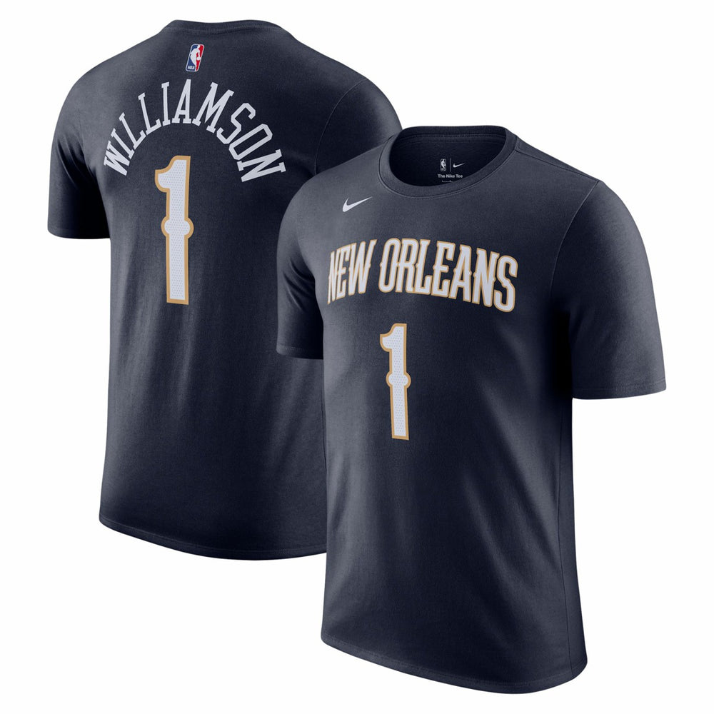 Nike Zion Williamson New Orleans Pelicans Icon 2022/23 Name & Number T-Shirt