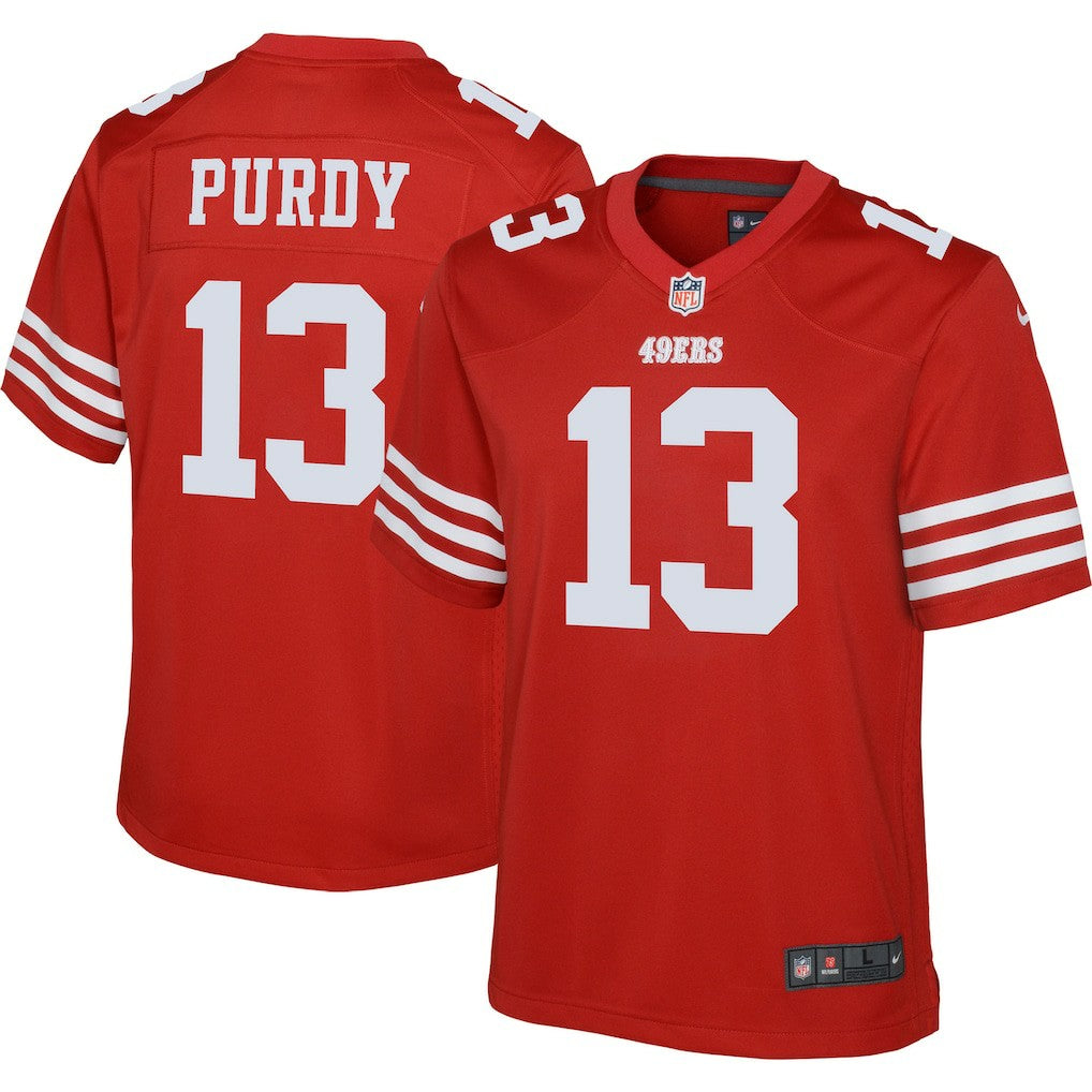 Brock Purdy  Youth Game Jersey - San Francisco 49ers Jerseys