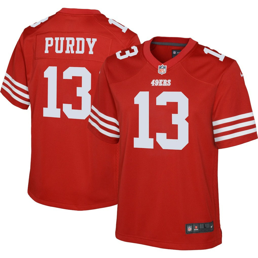 Brock Purdy  Youth Game Jersey - San Francisco 49ers Jerseys