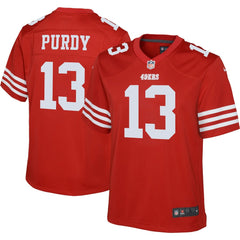 Brock Purdy  Youth Game Jersey - San Francisco 49ers Jerseys