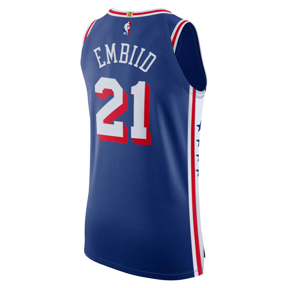Nike Joel Embiid Philadelphia 76ers Authentic Jersey
