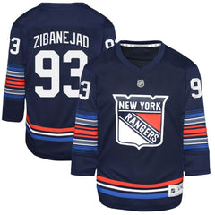 NHL Mika Zibanejad New York Rangers Youth Alternate Replica Player Jersey
