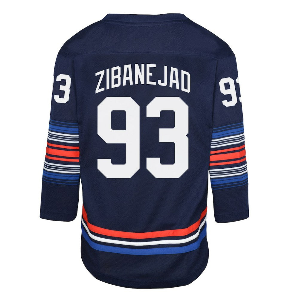 NHL Mika Zibanejad New York Rangers Youth Alternate Replica Player Jersey