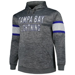 NHL Tampa Bay Lightning Big & Tall Stripe Pullover Hoodie
