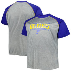 NHL St. Louis Blues Big & Tall Logo Raglan T-Shirt