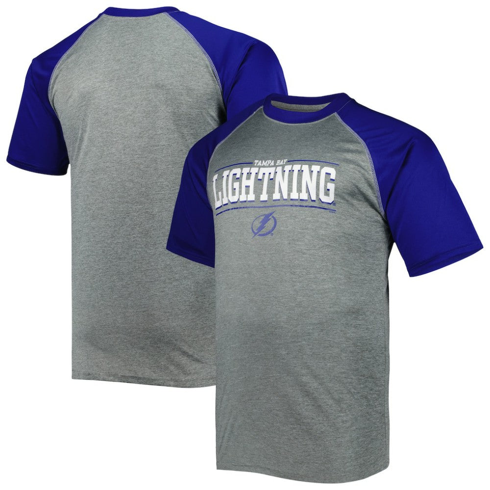 NHL Tampa Bay Lightning Big & Tall Logo Raglan T-Shirt