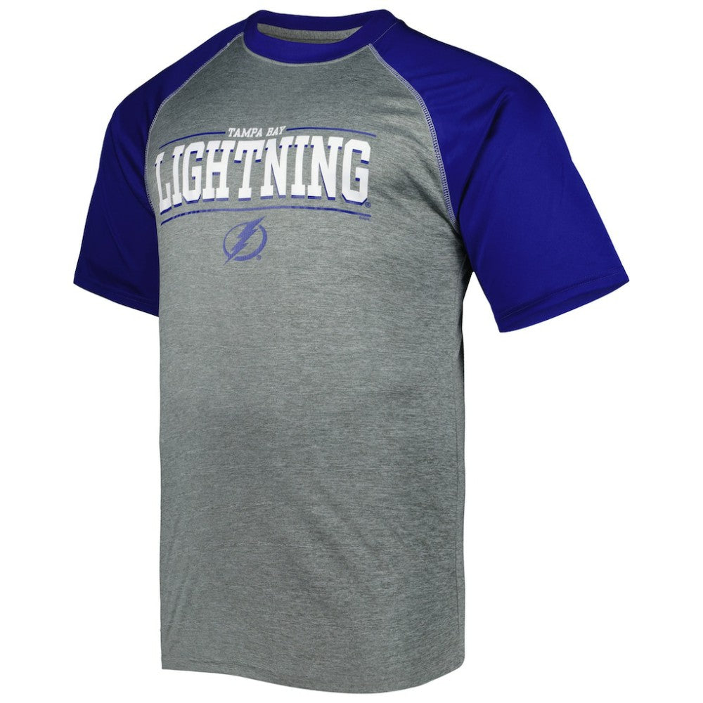 NHL Tampa Bay Lightning Big & Tall Logo Raglan T-Shirt