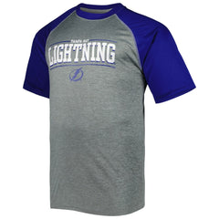 NHL Tampa Bay Lightning Big & Tall Logo Raglan T-Shirt