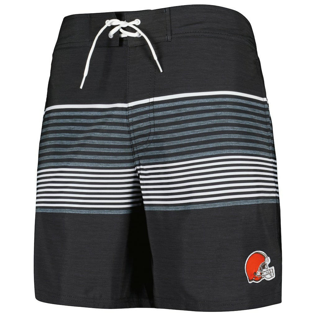 G-III Sports by Carl Banks Coastline Volley Swim Shorts - Cleveland Browns Shorts
