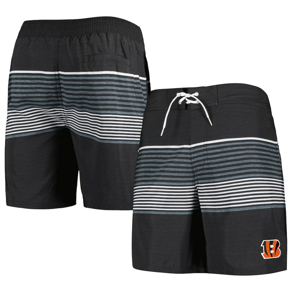 G-III Sports by Carl Banks Coastline Volley Swim Shorts - Cincinnati Bengals Shorts