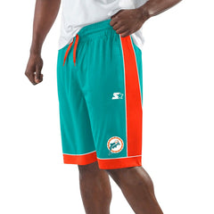 Starter Throwback Fan Favorite Shorts - Miami Dolphins Shorts