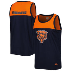 Starter Logo Touchdown Fashion Tank Top - Chicago Bears Tops