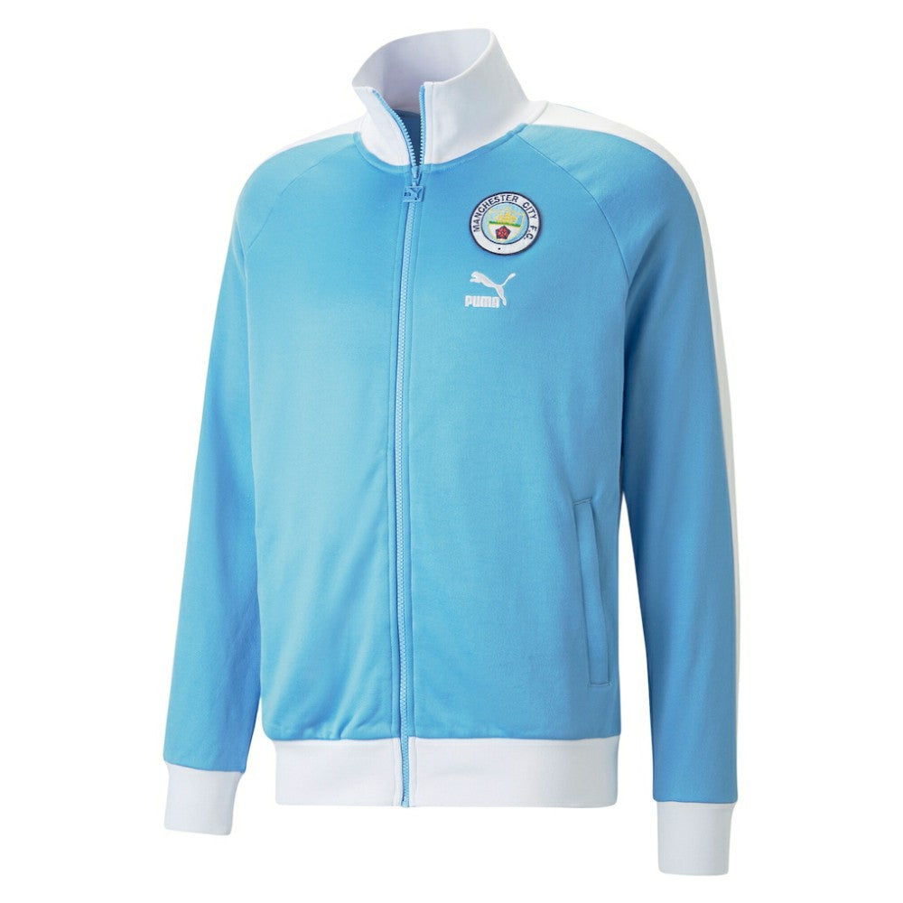 Manchester City ftblHeritage T7 Raglan Full-Zip Track Jacket