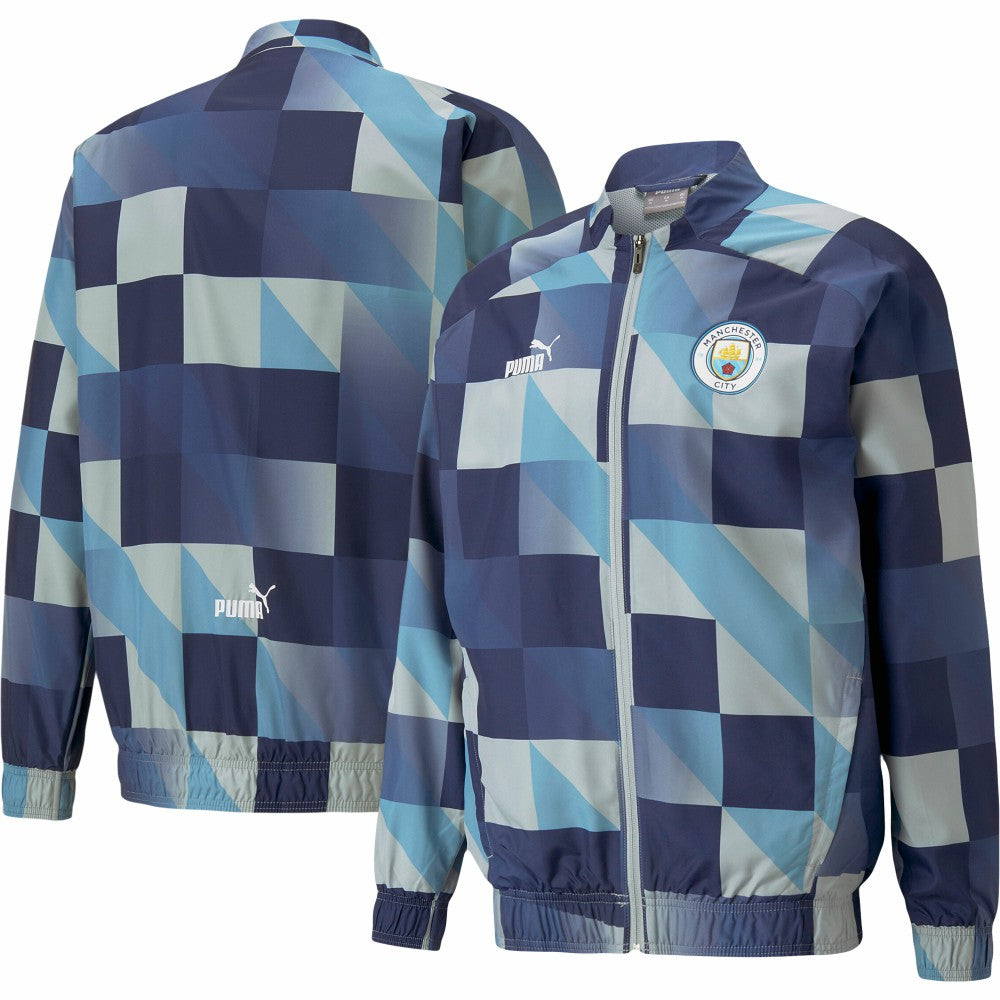 Manchester City 2022/23 Pre-Match Full-Zip Jacket