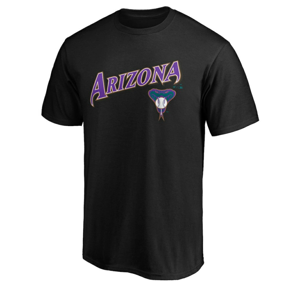 Black Arizona Diamondbacks Team Cooperstown Collection Wahconah T-Shirt