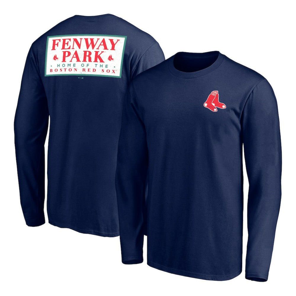 Navy Boston Red Sox Team Hometown Collection Fenway Faithful Long Sleeve T-Shirt