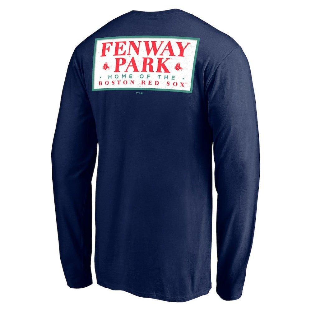 Navy Boston Red Sox Team Hometown Collection Fenway Faithful Long Sleeve T-Shirt