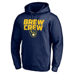 Navy Milwaukee Brewers Team Hometown Collection The Crew Pullover Hoodie