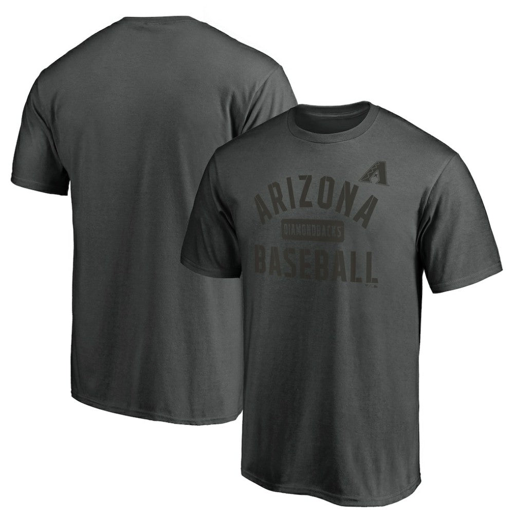 Charcoal Arizona Diamondbacks Team Primary Pill T-Shirt