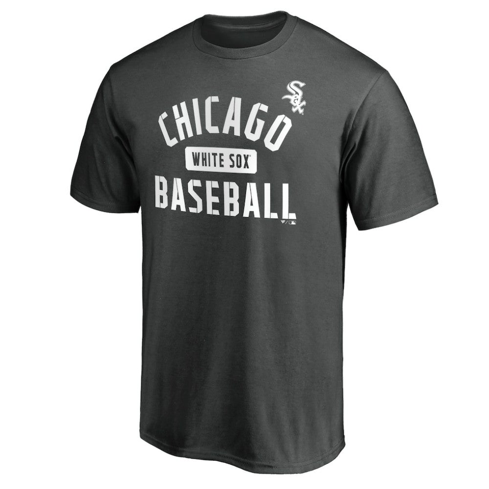 Charcoal Chicago White Sox Team Primary Pill T-Shirt