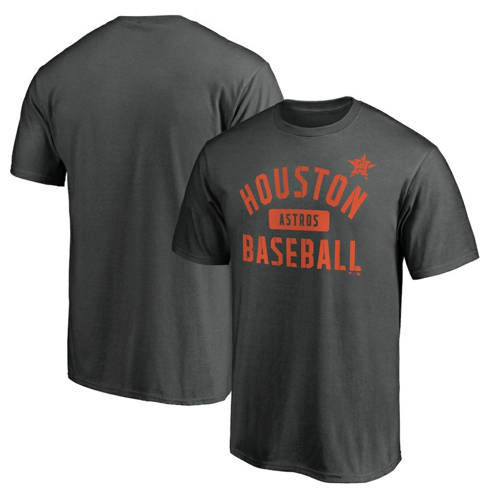 Charcoal Houston Astros Team Primary Pill T-Shirt