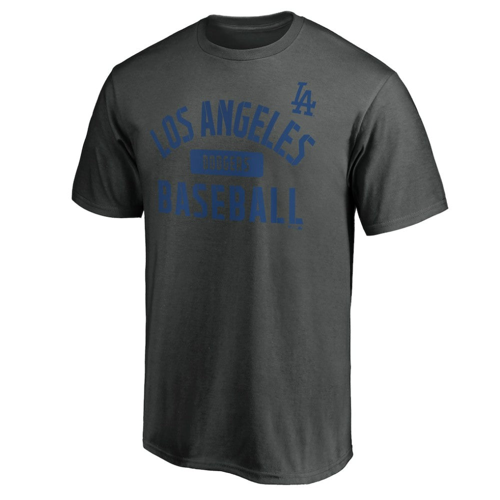 Charcoal Los Angeles Dodgers Team Primary Pill T-Shirt