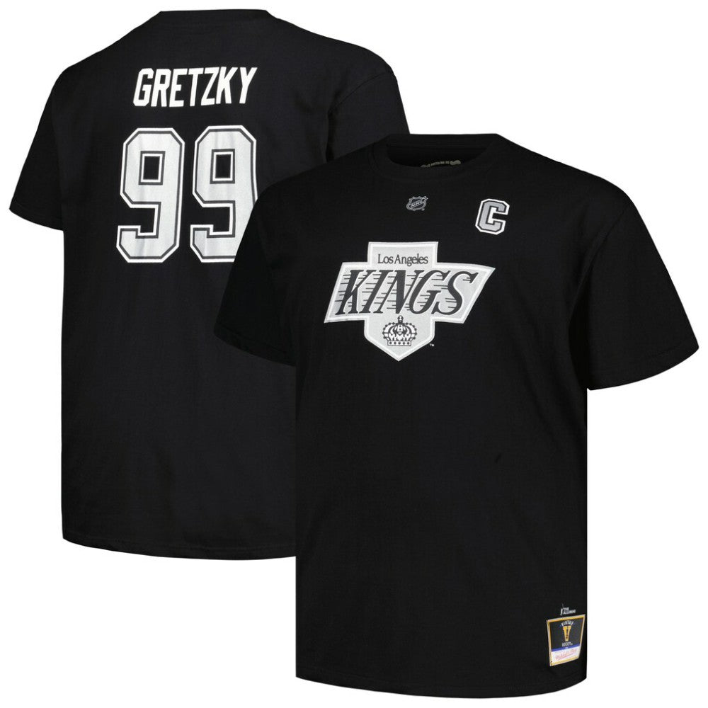 NHL Wayne Gretzky Los Angeles Kings Mitchell & Ness Big & Tall Name & Number T-Shirt