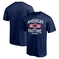 Navy Chicago Cubs Team America's Pastime T-Shirt