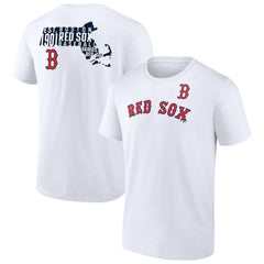 White Boston Red Sox Team Hot Shot T-Shirt