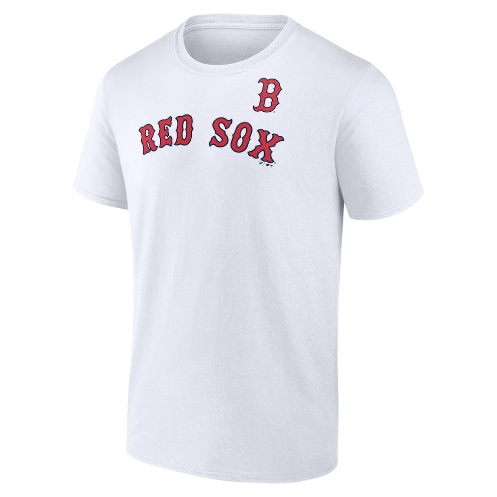 White Boston Red Sox Team Hot Shot T-Shirt