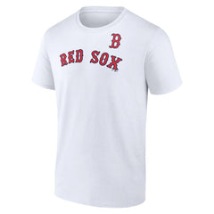 White Boston Red Sox Team Hot Shot T-Shirt