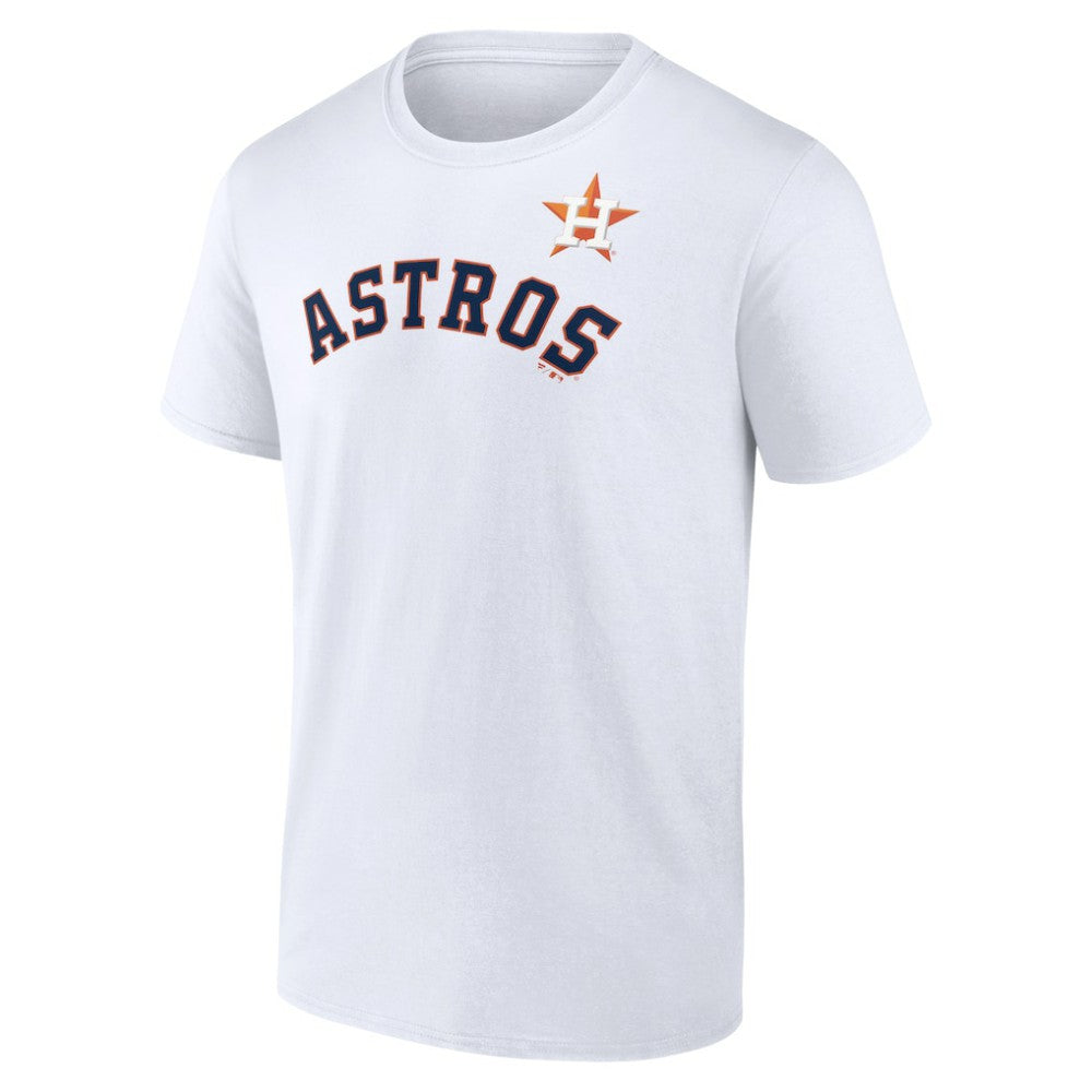 White Houston Astros Team Hot Shot T-Shirt