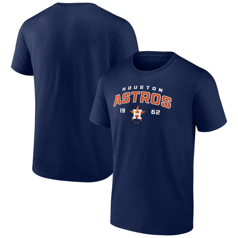 Navy Houston Astros Team Rebel T-Shirt