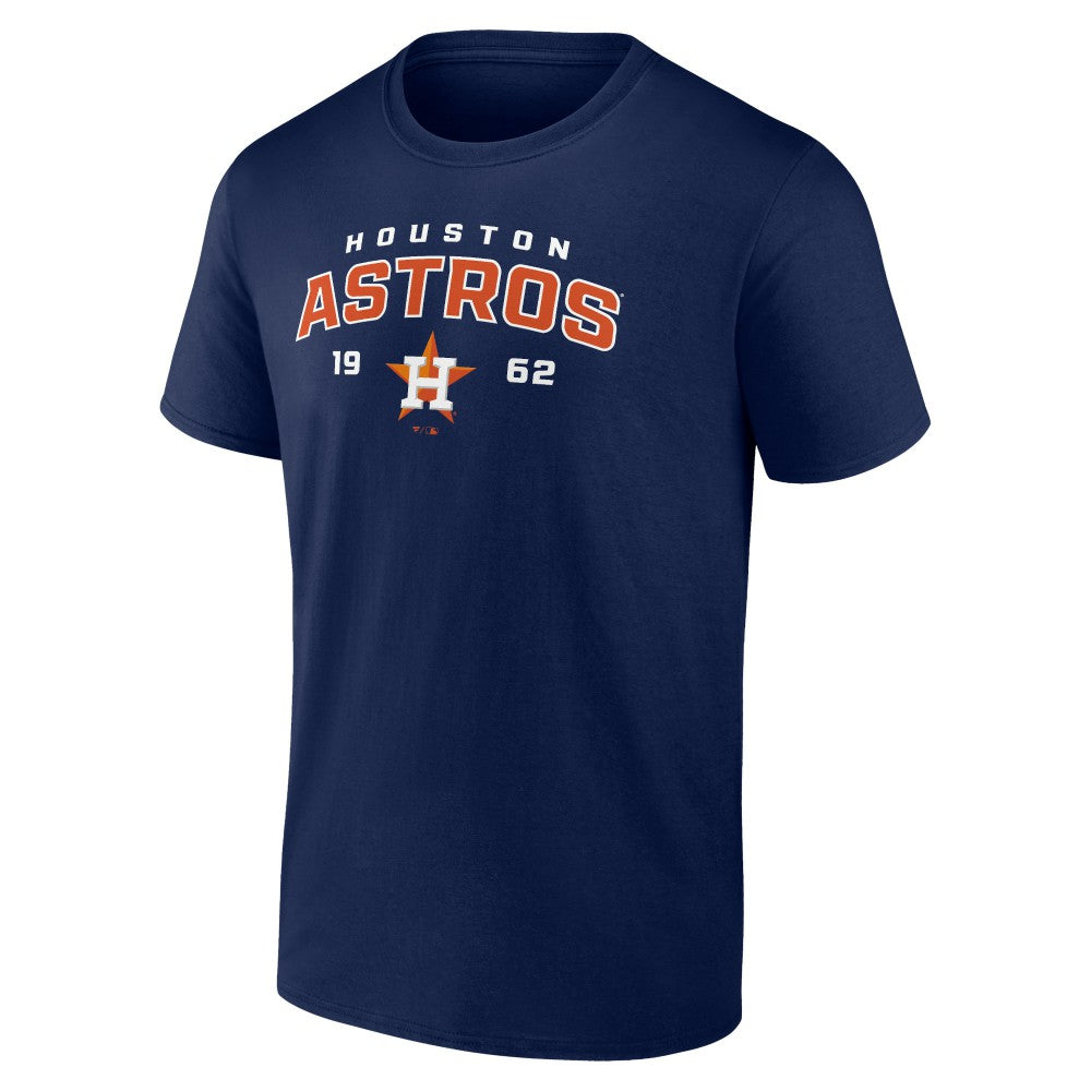 Navy Houston Astros Team Rebel T-Shirt